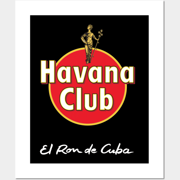 Havana Club - El ron de Cuba Wall Art by JunkyDotCom